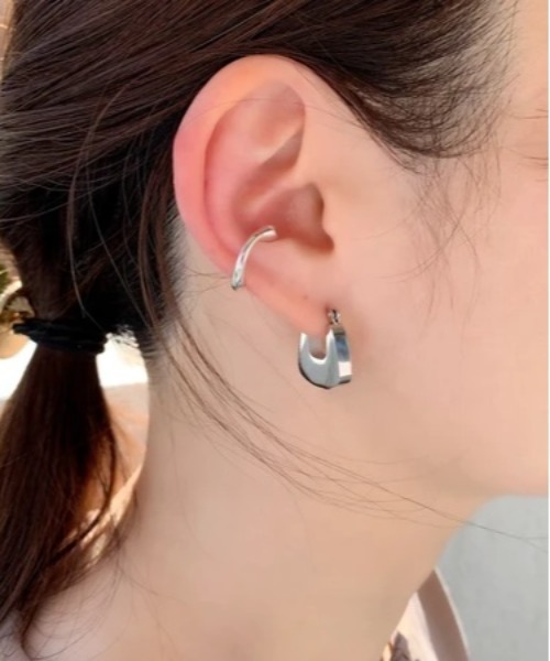 PARKS TOKYO SELECT（パークストウキョウセレクト）の「金属アレルギー対応 サージカルステンレス/316L デザインピアス（ピアス（両耳用）・レディース・シルバー/ゴールド系その他2/ゴールド系その他/ゴールド/シルバー系その他2/シルバー系その他・FREE）」の2枚目の写真