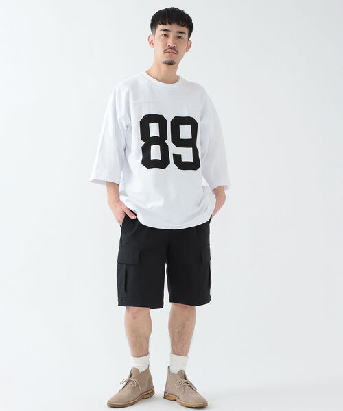 Dickies（ディッキーズ）の「Dickies(R) × BEAMS / 別注 Loose Polyester Cargo Shorts（その他パンツ・メンズ・ブラック/ベージュ・S/L/XL/M）」の7枚目の写真