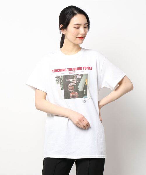 N.(N. Natural Beauty Basic)(エヌエヌナチュラルビューティーベーシック)の「GODLIS Tシャツ(Tシャツ/カットソー・レディース・ホワイト・MEDIUM)」の5枚目の写真