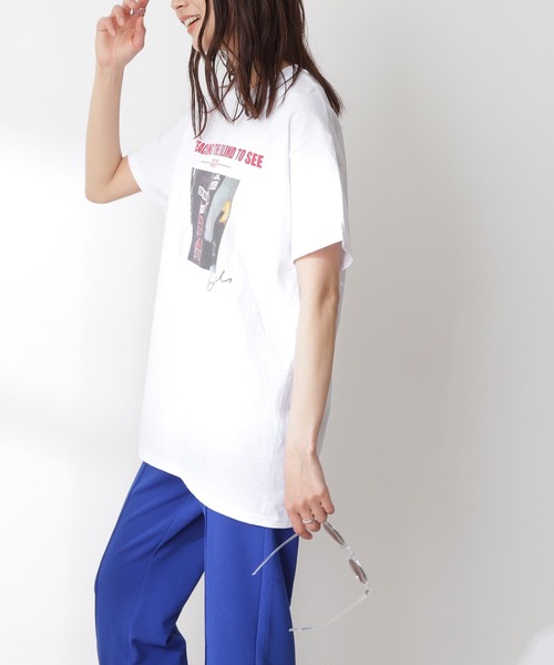 N.(N. Natural Beauty Basic)(エヌエヌナチュラルビューティーベーシック)の「GODLIS Tシャツ(Tシャツ/カットソー・レディース・ホワイト・MEDIUM)」の8枚目の写真