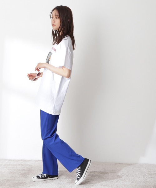 N.(N. Natural Beauty Basic)(エヌエヌナチュラルビューティーベーシック)の「GODLIS Tシャツ(Tシャツ/カットソー・レディース・ホワイト・MEDIUM)」の7枚目の写真