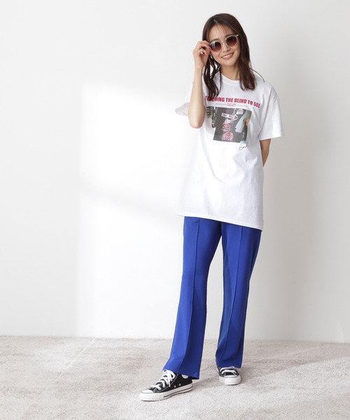 N.(N. Natural Beauty Basic)(エヌエヌナチュラルビューティーベーシック)の「GODLIS Tシャツ(Tシャツ/カットソー・レディース・ホワイト・MEDIUM)」の6枚目の写真