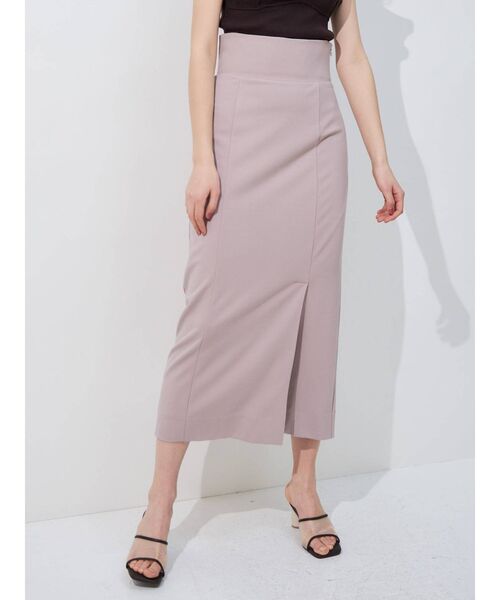 MERCURYDUO（マーキュリーデュオ）の「コルセットハイウエストスカート（スカート・レディース・ブラウン/ラベンダー/ベビーピンク・SMALL/MEDIUM）」の3枚目の写真