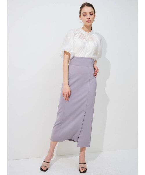 MERCURYDUO（マーキュリーデュオ）の「コルセットハイウエストスカート（スカート・レディース・ブラウン/ラベンダー/ベビーピンク・SMALL/MEDIUM）」の12枚目の写真