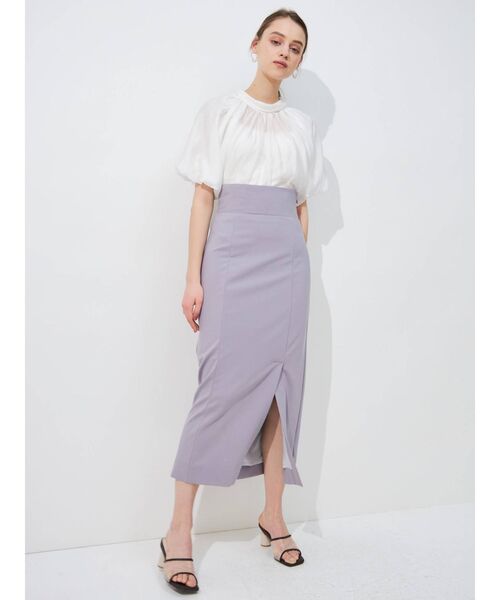 MERCURYDUO（マーキュリーデュオ）の「コルセットハイウエストスカート（スカート・レディース・ブラウン/ラベンダー/ベビーピンク・SMALL/MEDIUM）」の13枚目の写真