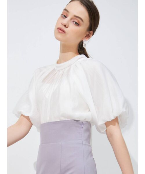 MERCURYDUO（マーキュリーデュオ）の「コルセットハイウエストスカート（スカート・レディース・ブラウン/ラベンダー/ベビーピンク・SMALL/MEDIUM）」の14枚目の写真