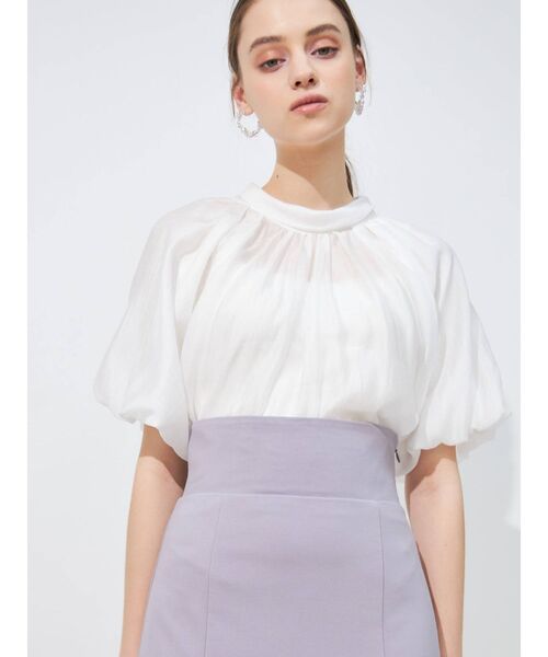 MERCURYDUO（マーキュリーデュオ）の「コルセットハイウエストスカート（スカート・レディース・ブラウン/ラベンダー/ベビーピンク・SMALL/MEDIUM）」の15枚目の写真