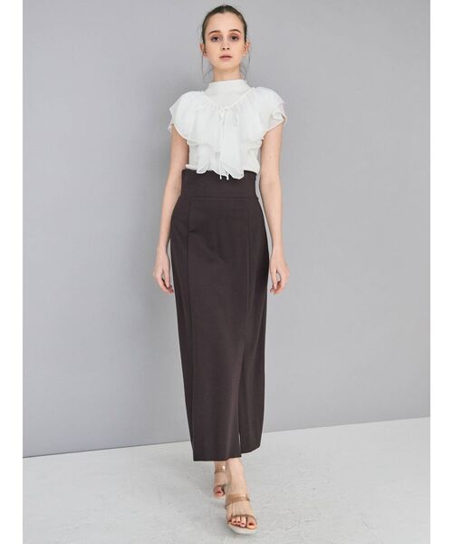 MERCURYDUO（マーキュリーデュオ）の「コルセットハイウエストスカート（スカート・レディース・ブラウン/ラベンダー/ベビーピンク・SMALL/MEDIUM）」の20枚目の写真