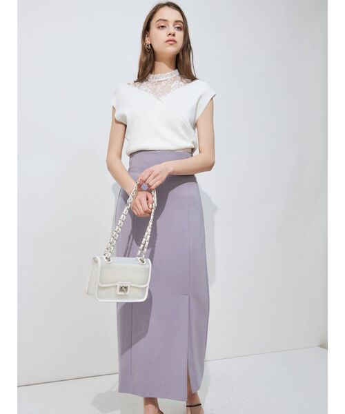 MERCURYDUO（マーキュリーデュオ）の「コルセットハイウエストスカート（スカート・レディース・ブラウン/ラベンダー/ベビーピンク・SMALL/MEDIUM）」の22枚目の写真