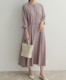 URBAN RESEARCH DOORS | 『0サイズ/WEB限定』タックフレア切替ワンピース(ワンピース)