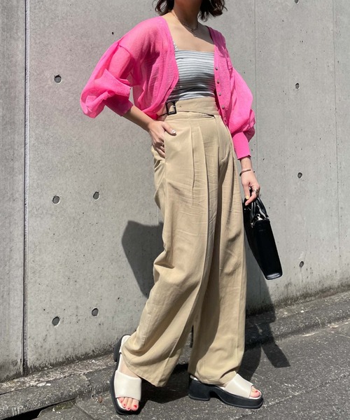 archives(アルシーヴ)の「グルカストレートパンツ(その他パンツ・レディース・ブラック/ベージュ/グリーン・MEDIUM)」の6枚目の写真