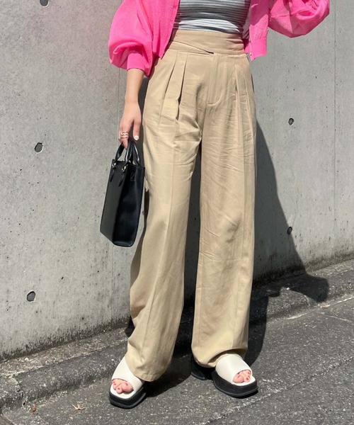 archives(アルシーヴ)の「グルカストレートパンツ(その他パンツ・レディース・ブラック/ベージュ/グリーン・MEDIUM)」の8枚目の写真