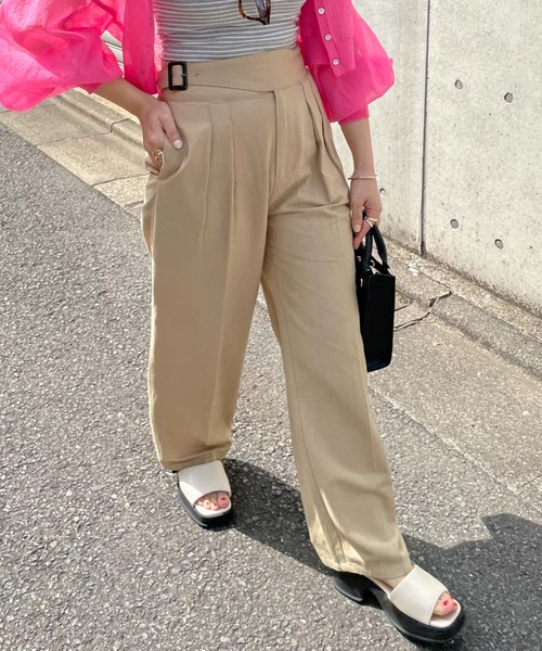 archives(アルシーヴ)の「グルカストレートパンツ(その他パンツ・レディース・ブラック/ベージュ/グリーン・MEDIUM)」の9枚目の写真