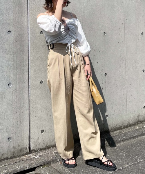 archives(アルシーヴ)の「グルカストレートパンツ(その他パンツ・レディース・ブラック/ベージュ/グリーン・MEDIUM)」の22枚目の写真