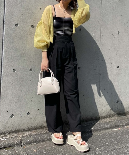 archives(アルシーヴ)の「グルカストレートパンツ(その他パンツ・レディース・ブラック/ベージュ/グリーン・MEDIUM)」の12枚目の写真