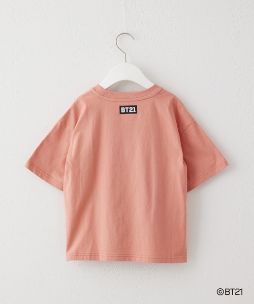 BT21(ビーティーイシビル)の「【KIDS】【BT21】キッズキャラクターTシャツ(Tシャツ/カットソー・キッズ・ホワイト系その他/ホワイト/グリーン系その他2/ピンク系その他/グリーン/ピンク/グリーン系その他・140/120/130)」の14枚目の写真