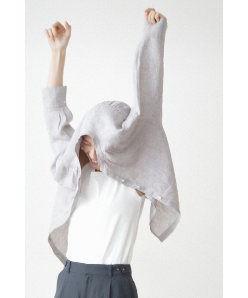 human woman（ヒューマンウーマン）の「◆オーガニックコットンベアテレコタンクトップ（タンクトップ・レディース・ホワイト/ベージュ/ブラウン/パープル/ブルー/ライトグリーン/オレンジ/ホワイト系その他/グレー系その他/グリーン/ブラック/ブラウン系その他・MEDIUM）」の20枚目の写真