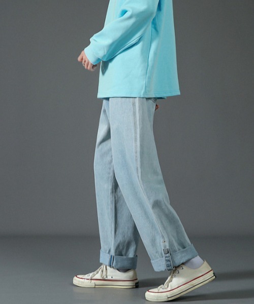 REBALANCE（リバランス）の「ビンテージロールアップデニムパンツ  