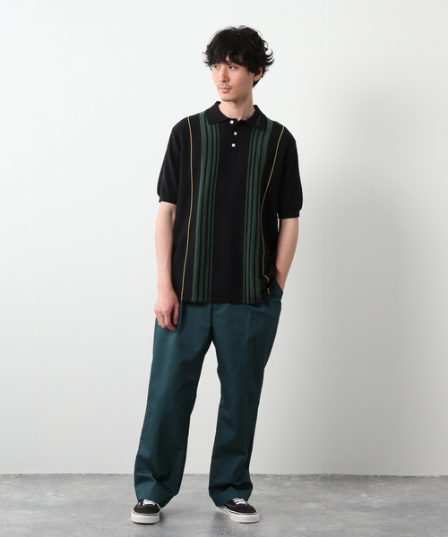 JOURNAL STANDARD(ジャーナルスタンダード)の「【MALBON GOLF/マルボン ゴルフ】ピケ ポロシャツ(ポロシャツ・メンズ・ブラック・LARGE/MEDIUM)」の14枚目の写真