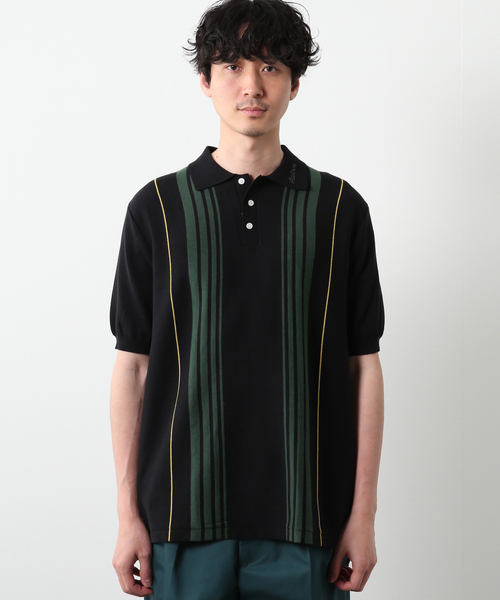 JOURNAL STANDARD(ジャーナルスタンダード)の「【MALBON GOLF/マルボン ゴルフ】ピケ ポロシャツ(ポロシャツ・メンズ・ブラック・LARGE/MEDIUM)」の15枚目の写真