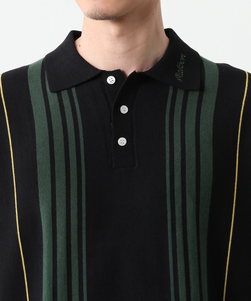 JOURNAL STANDARD(ジャーナルスタンダード)の「【MALBON GOLF/マルボン ゴルフ】ピケ ポロシャツ(ポロシャツ・メンズ・ブラック・LARGE/MEDIUM)」の3枚目の写真