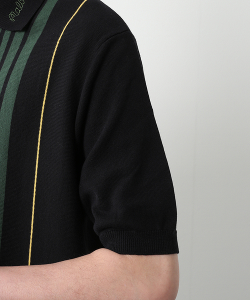 JOURNAL STANDARD(ジャーナルスタンダード)の「【MALBON GOLF/マルボン ゴルフ】ピケ ポロシャツ(ポロシャツ・メンズ・ブラック・LARGE/MEDIUM)」の6枚目の写真