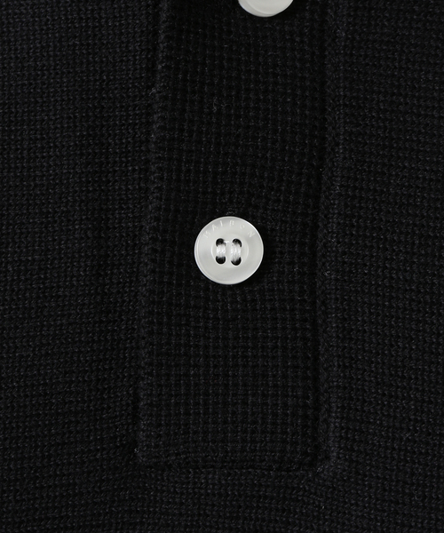 JOURNAL STANDARD(ジャーナルスタンダード)の「【MALBON GOLF/マルボン ゴルフ】ピケ ポロシャツ(ポロシャツ・メンズ・ブラック・LARGE/MEDIUM)」の7枚目の写真