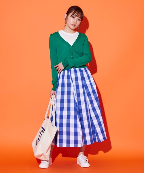 JETSET SOLO PLUS (ジェットセットソロプラス)の「ショルダースリットイン タンクトップ(タンクトップ・レディース・チャコールグレー/ブラウン/オフホワイト/マルチ・FREE)」の8枚目の写真