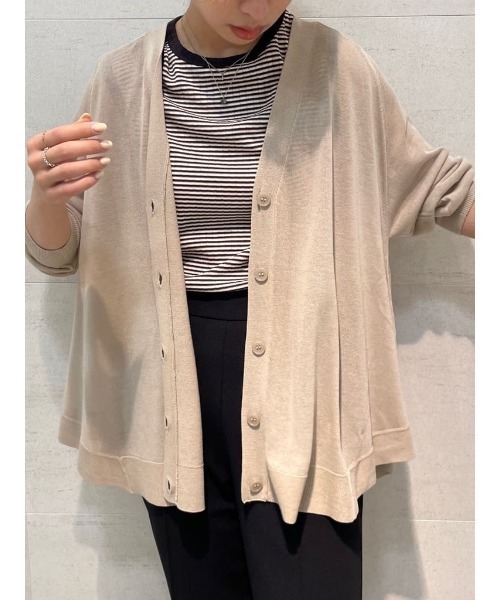 JETSET SOLO PLUS (ジェットセットソロプラス)の「ショルダースリットイン タンクトップ(タンクトップ・レディース・チャコールグレー/ブラウン/オフホワイト/マルチ・FREE)」の21枚目の写真