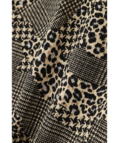 MASTER BUNNY EDITION(マスターバニーエディション)の「【MASTER BUNNY EDITION】格子サッカープリント 半袖カットソープルオーバー(ポロシャツ・レディース・ブラック/ベージュ・LARGE/MEDIUM)」の19枚目の写真