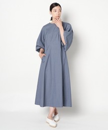 HELIOPOLE（エリオポール）の「COTTON VEIL BALLOON SLEEVE OP（ワンピース）」