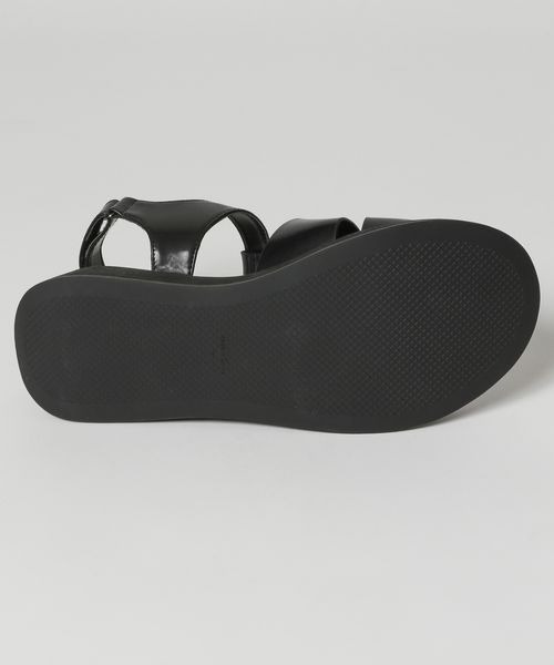 JEANASIS（ジーナシス）の「アツゾコグルカサンダル/276327（サンダル・レディース・ホワイト/ブラック・MEDIUM/LARGE）」の7枚目の写真