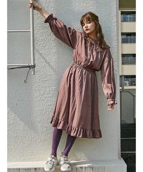 セール ブランド古着 長袖ワンピース ワンピース Merry Jenny メリージェニー のファッション通販 Zozoused