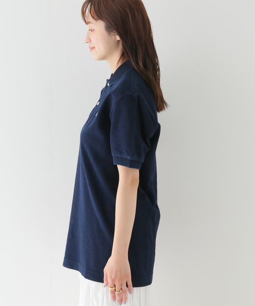 SLOBE IENA(スローブイエナ)の「【LACOSTE / ラコステ】インディゴポロ(ポロシャツ・レディース・ネイビー・FREE)」の20枚目の写真
