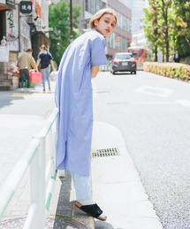 UNIVERSAL OVERALL/ユニバーサルオーバーオール SHIRT OP シャツワンピース