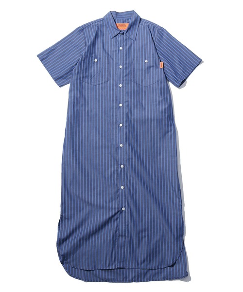 UNIVERSAL OVERALL(ユニバーサルオーバーオール)の「UNIVERSAL OVERALL/ユニバーサルオーバーオール SHIRT OP シャツワンピース(ワンピース・レディース・グレー系その他/ホワイト系その他/ブルー系その他・FREE)」の17枚目の写真