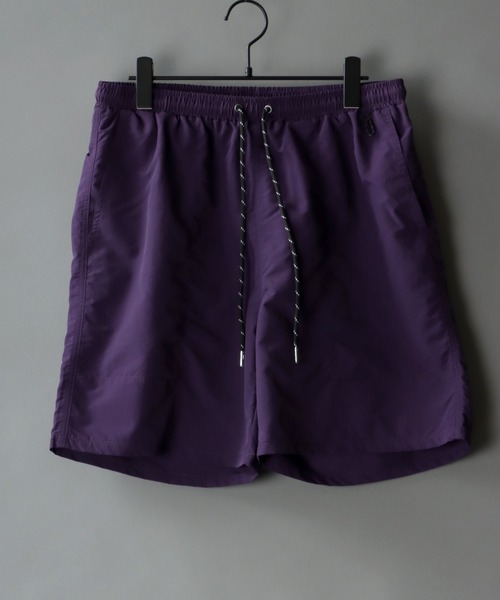 SITRY（シトリー）の「Mesh pocket Nylon Shorts/水陸両用 メッシュ ポケット ベイカー ナイロン ショーツ/カラーパンツ（その他パンツ・メンズ・パープル/ブラック/ブラウン/ブルー/オレンジ/グリーン・L/M）」の5枚目の写真
