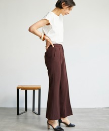 ECRIRE | 【yun_wearコラボ】サイドスリットカットソーツイルカラーパンツ(その他パンツ)