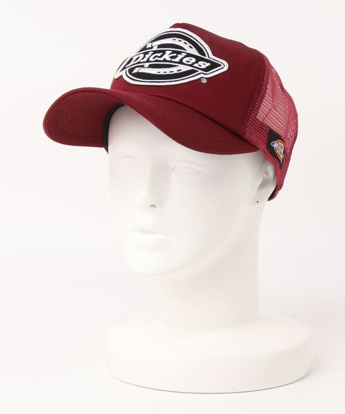 Dickies（ディッキーズ）の「Dickies　Standard MeshCap（キャップ・レディース・ブラック/グレー/ワインレッド/ブラック系その他/カーキ/オフホワイト・FREE）」の6枚目の写真