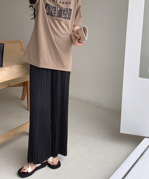 Dita Muaj.（ディータムアージュ）の「ルーズスラックスパンツ（スラックス・レディース・ブルー/グレー/ブラック/ホワイト・FREE）」の11枚目の写真