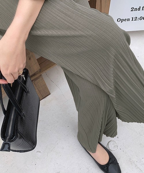 Dita Muaj.（ディータムアージュ）の「ルーズスラックスパンツ（スラックス・レディース・ブルー/グレー/ブラック/ホワイト・FREE）」の21枚目の写真