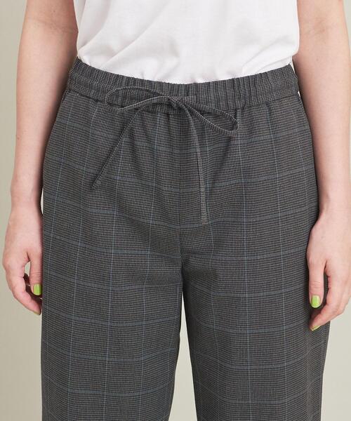 BEAUTY&YOUTH UNITED ARROWS(ビューティーアンドユースユナイテッドアローズ)の「【WEB限定】チェック ワイド イージーパンツ/ウォッシャブル(その他パンツ・レディース・ベージュ/グレー/ダークグレー・S/M/L)」の20枚目の写真