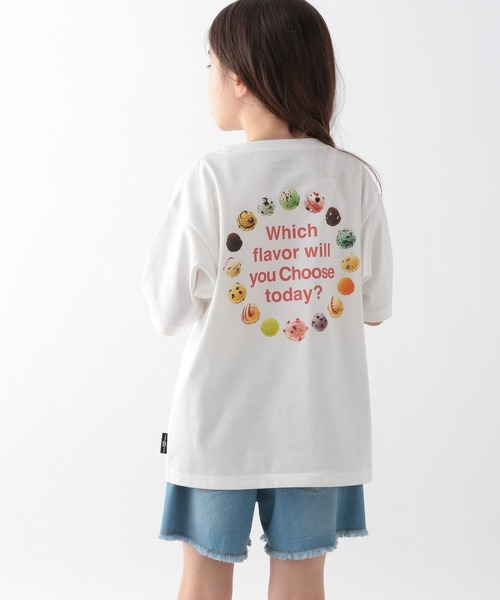 GLOBAL WORK（グローバルワーク）の「サーティワン/プリントT/キッズ/282104（Tシャツ/カットソー・キッズ・チャコールグレー/ブラック/その他1/その他2・140cm/110cm/100cm/160cm/130cm/150cm/120cm）」の10枚目の写真