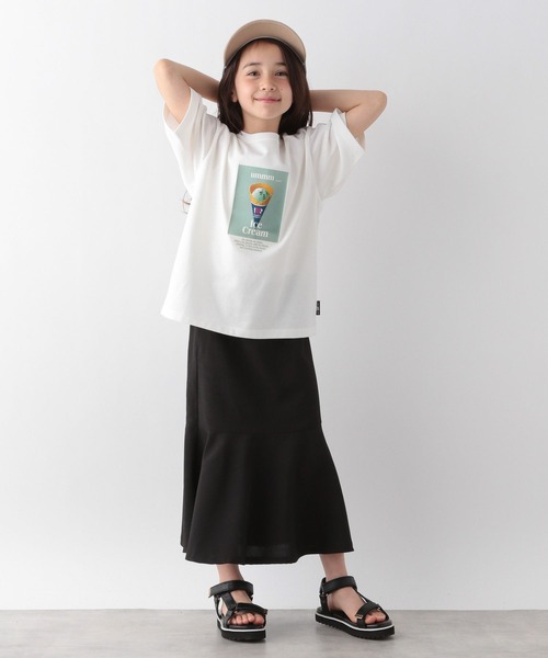 GLOBAL WORK（グローバルワーク）の「サーティワン/プリントT/キッズ/282104（Tシャツ/カットソー・キッズ・チャコールグレー/ブラック/その他1/その他2・140cm/110cm/100cm/160cm/130cm/150cm/120cm）」の13枚目の写真