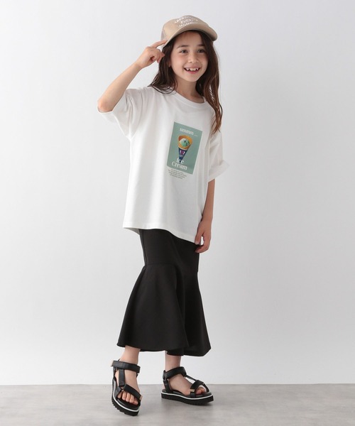 GLOBAL WORK（グローバルワーク）の「サーティワン/プリントT/キッズ/282104（Tシャツ/カットソー・キッズ・チャコールグレー/ブラック/その他1/その他2・140cm/110cm/100cm/160cm/130cm/150cm/120cm）」の14枚目の写真