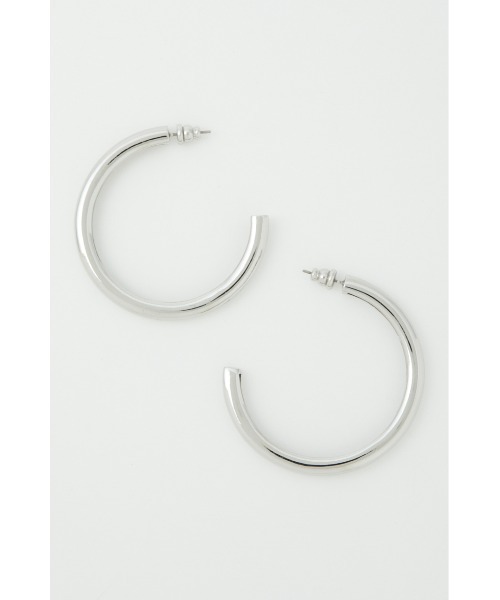 SLY（スライ）の「HOOP P/EARRING フープピアス（ピアス（両耳用）・レディース・シルバー/ゴールド・FREE）」の4枚目の写真