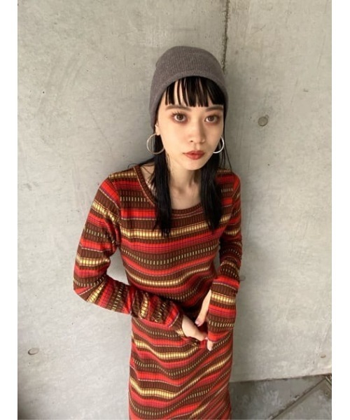 SLY（スライ）の「HOOP P/EARRING フープピアス（ピアス（両耳用）・レディース・シルバー/ゴールド・FREE）」の14枚目の写真