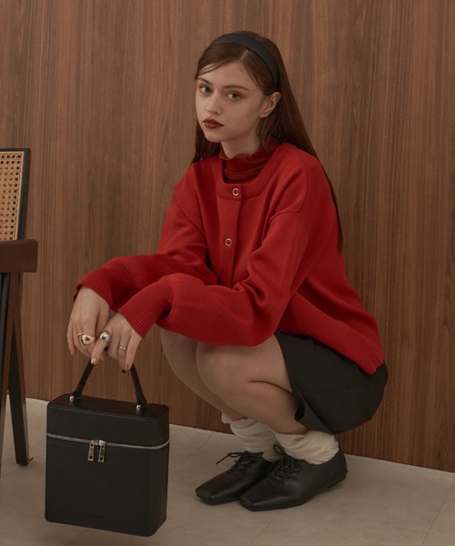 VANNIE U(ヴァニーユー)の「ストレートハーフパンツ(その他パンツ・レディース・ブラック/ブラウン・FREE)」の8枚目の写真