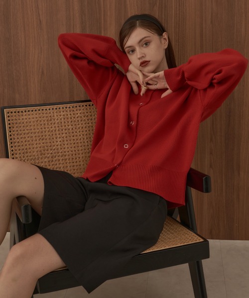 VANNIE U(ヴァニーユー)の「ストレートハーフパンツ(その他パンツ・レディース・ブラック/ブラウン・FREE)」の9枚目の写真