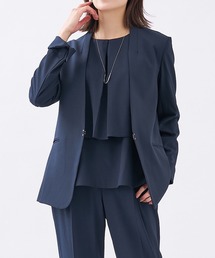 【エニデイカセット】ノーカラージャケット